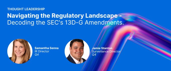 SEC Regulation 13D-G explained