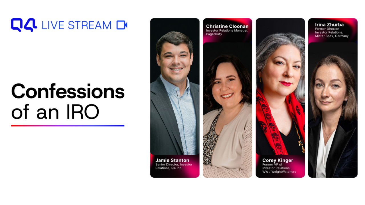 Confessions of an IRO Events Page Youtube Cover