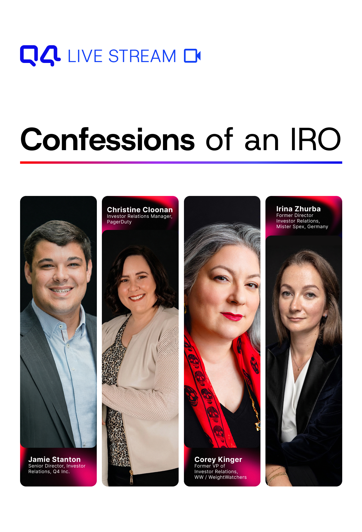 Confessions of an IRO