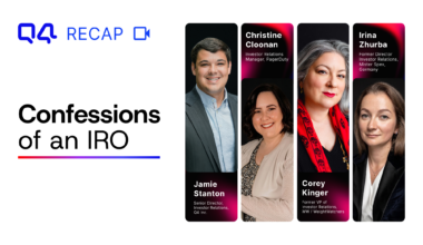 Confessions of an IRO BLOG