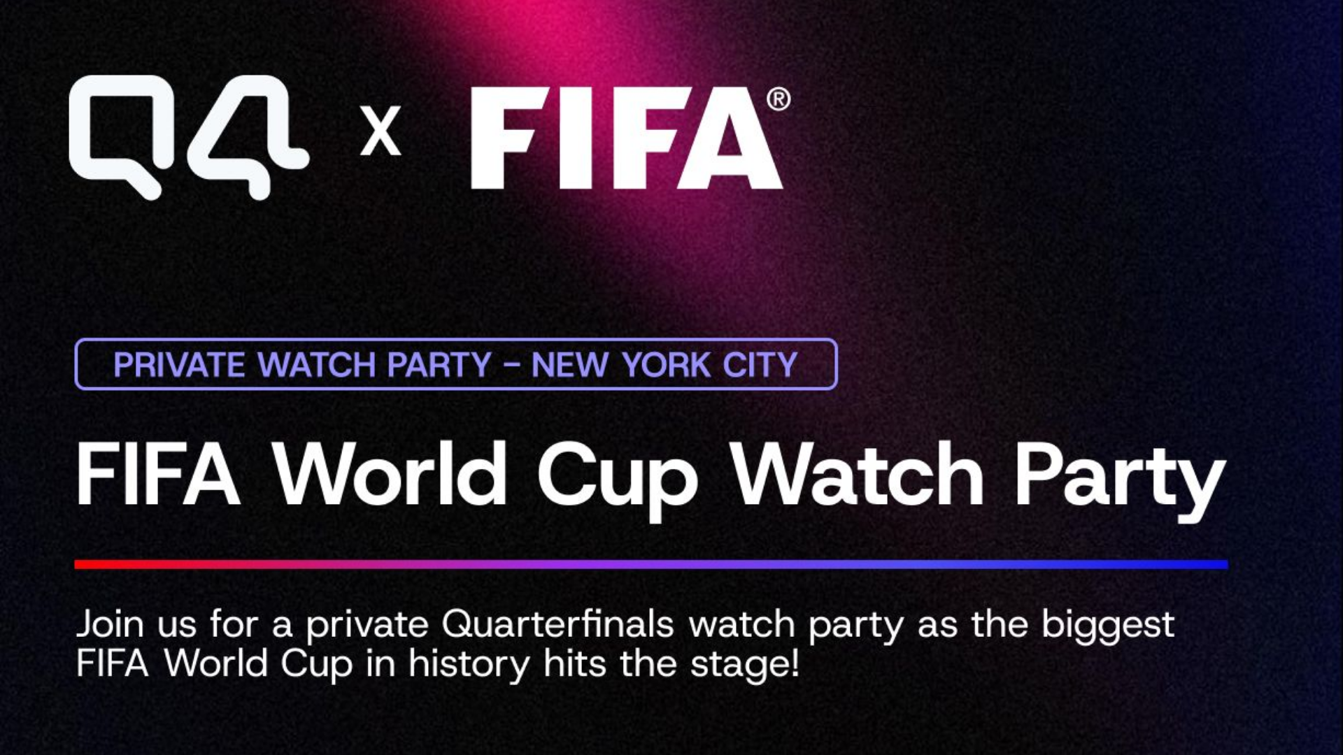 FIFA World Cup Watch Party Image
